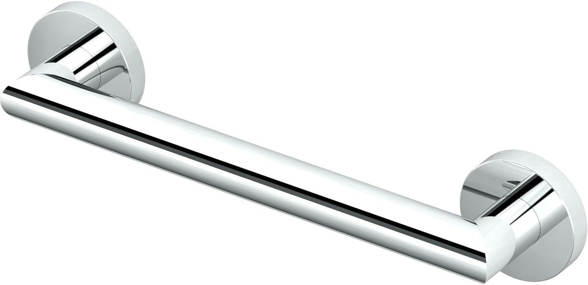 Gatco 962 Glam 18" L Grab Bar, Chrome/ADA Compliant Stainless Steel Safety Grab Bar for Bathroom