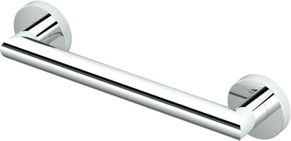 Gatco 962 Glam 18" L Grab Bar, Chrome/ADA Compliant Stainless Steel Safety Grab Bar for Bathroom