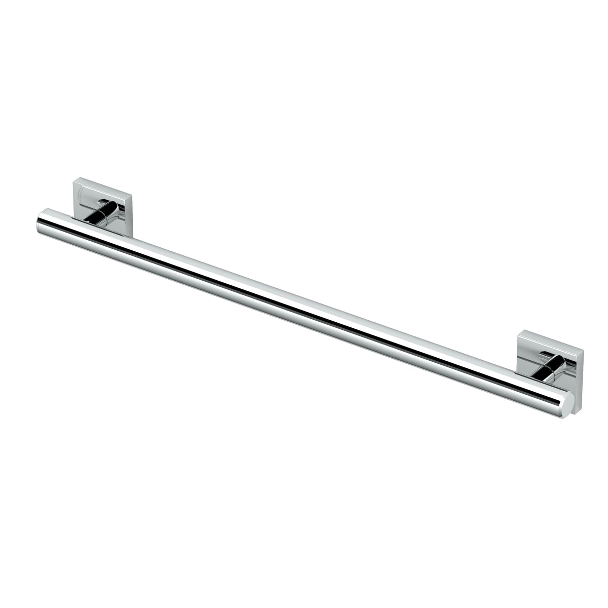 Gatco 950 Elevate Shower Grab Bar, 12 Inch, ADA Compliant, Satin Nickel, Wall Mounted Bathroom Handrail