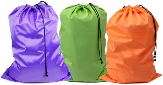 Extra Large Laundry Bag, Mixed Colors, 3 Pack, 30"x40"