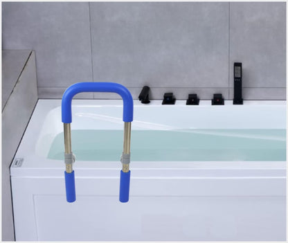 Anti-Slip Bathtub Grab Bar Safety Bar for Seniors and Handicap - for Assistance Getting in and Out of Tub, Easy to Install on Most Tubs