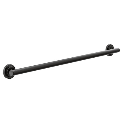 Moen YG0712BN Bathroom Safety 12-Inch Stainless Steel Modern Bathroom Grab Bar, Brushed Nickel