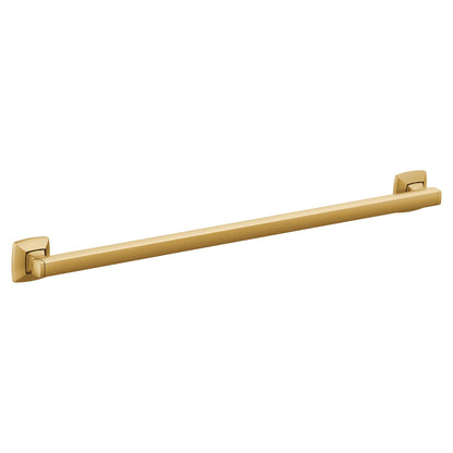 Moen YG5124BN Bathroom Safety 24-Inch Stainless Steel Transitional Bathroom Grab Bar, Brushed Nickel