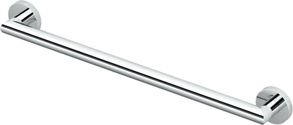 Gatco 962 Glam 18" L Grab Bar, Chrome/ADA Compliant Stainless Steel Safety Grab Bar for Bathroom