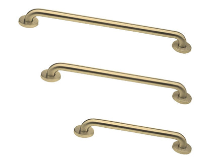 ADA Grab Bar Bundle, Brushed Stainless, Pack of 3, 18/36/42 in