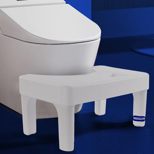 Non-Slip Potty Stool for Pooping,6.8 Inch Toilet Stool for Bathroom,Hoissuem Toilet Step Stool for Adults/Seniors/Kids