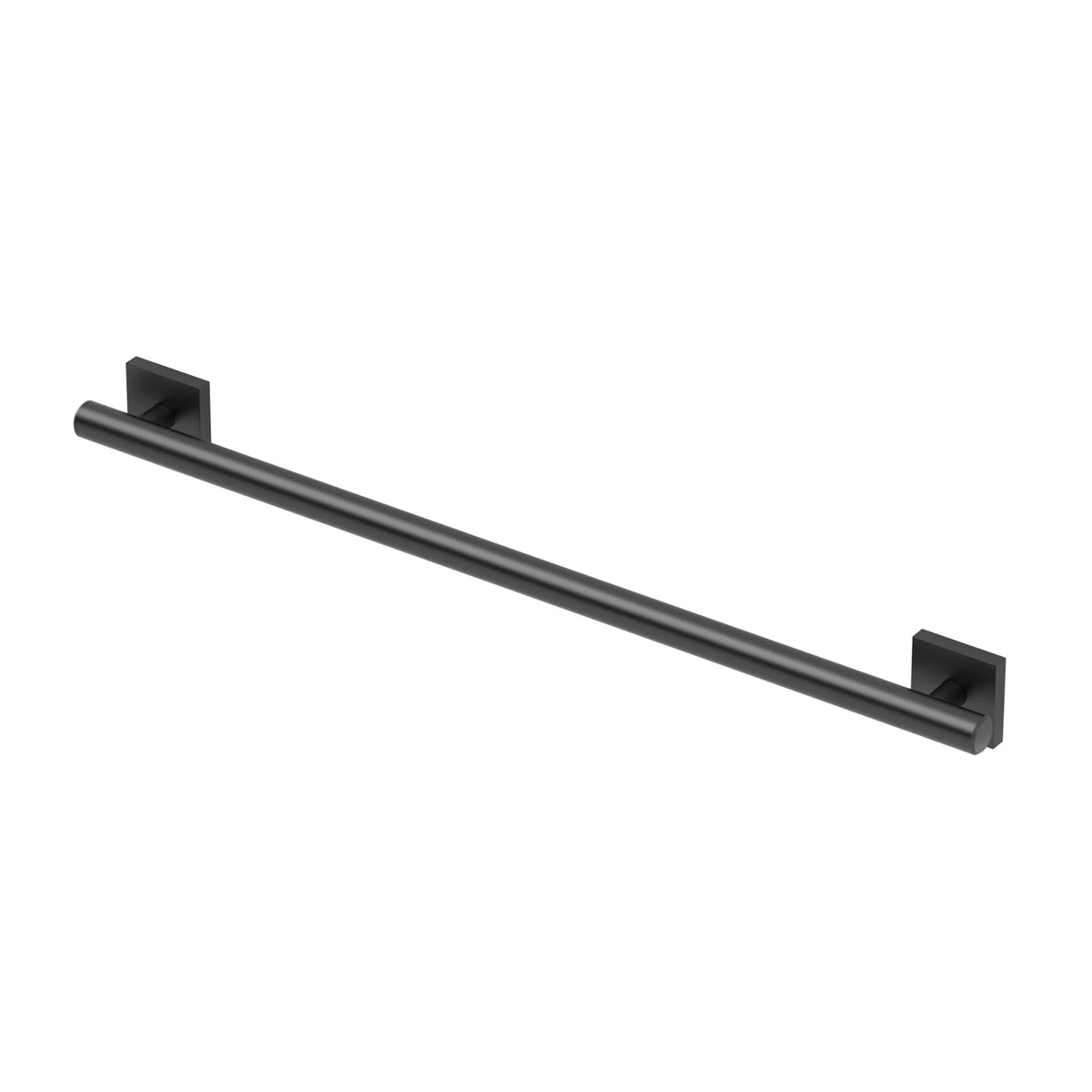 Gatco 950 Elevate Shower Grab Bar, 12 Inch, ADA Compliant, Satin Nickel, Wall Mounted Bathroom Handrail
