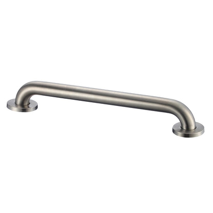 Stardrix 36-Inch ADA Compliant Grab Bar, 1.5" Diameter, Concealed Mounting Flanges, Handicap Friendly, Commercial & Residential Bathrooms, Brushed Stainless Steel