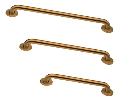 ADA Grab Bar Bundle, Brushed Stainless, Pack of 3, 18/36/42 in