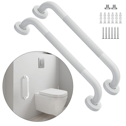 12 Inch Anti Slip Grab Bars for Wall, Munzong Stainless Steel Shower Bars