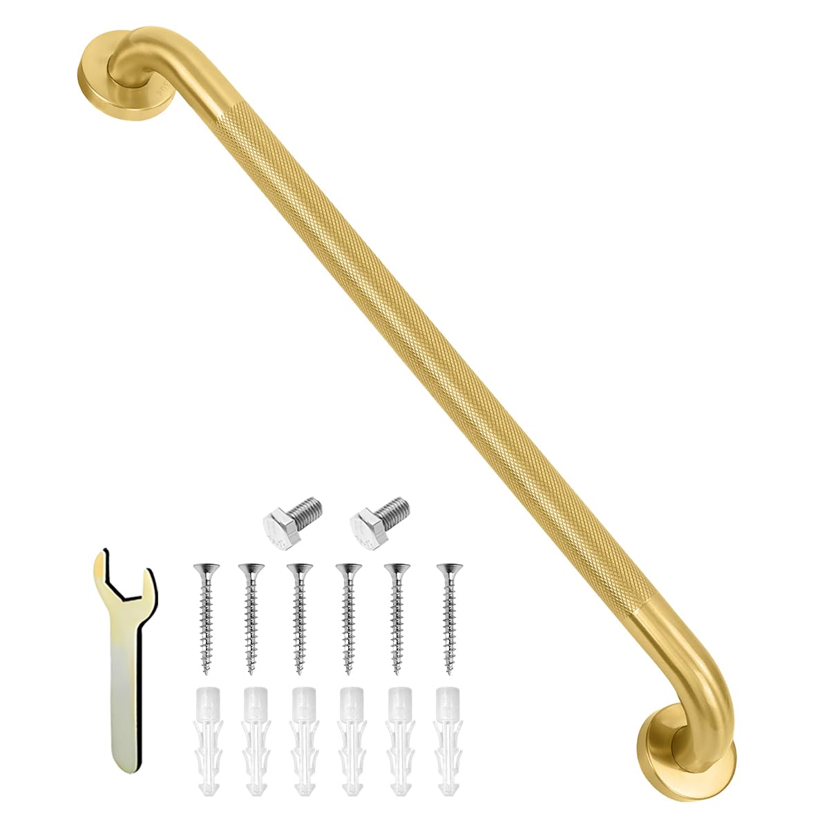 Grab Bars for Shower 16 Inch Bathroom Safety Bars for Seniors