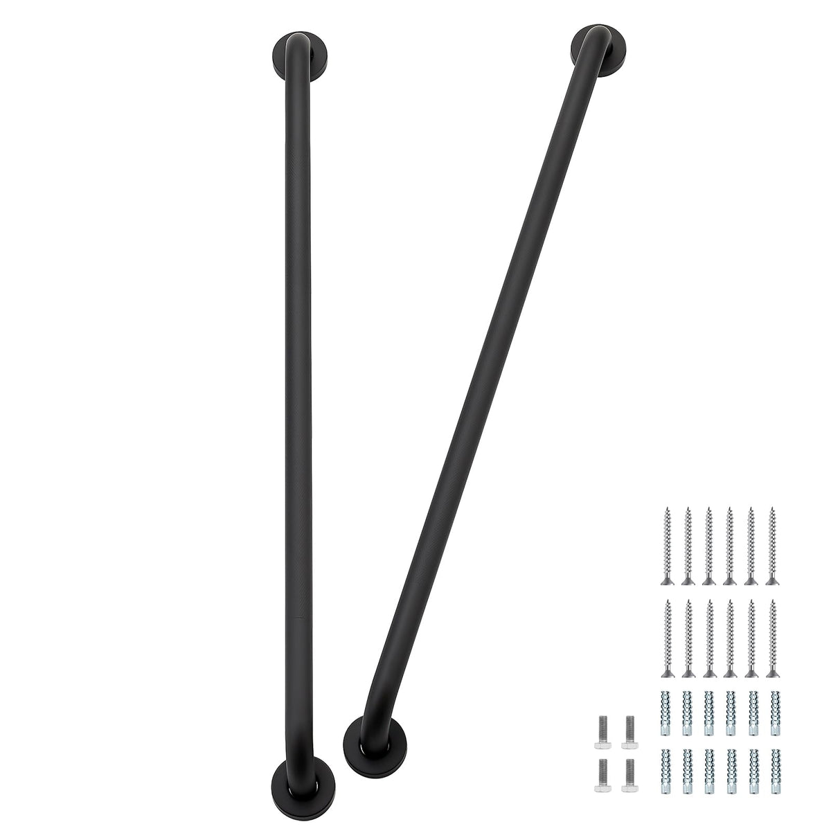 Grab Bars for Shower, 18 Inch Shower Handle, 2 Pack, Brushed Nickel