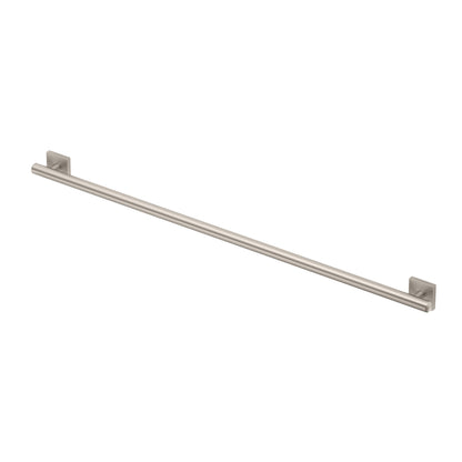 Gatco 950 Elevate Shower Grab Bar, 12 Inch, ADA Compliant, Satin Nickel, Wall Mounted Bathroom Handrail