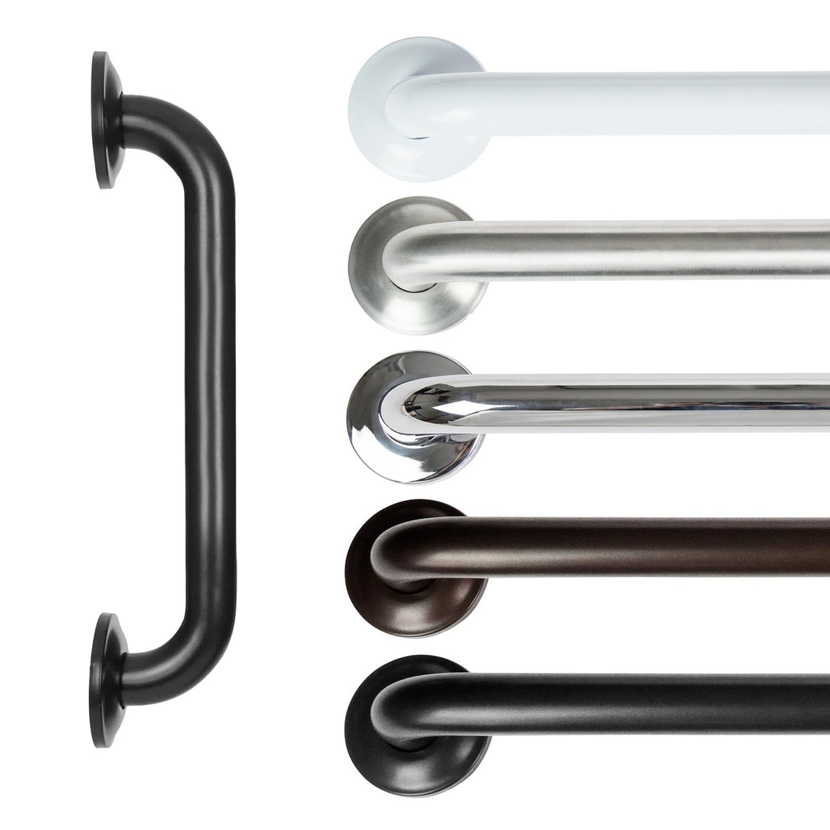 Vive Grab Bar for Showers - Bathroom Antislip Handrail for Seniors/Elderly