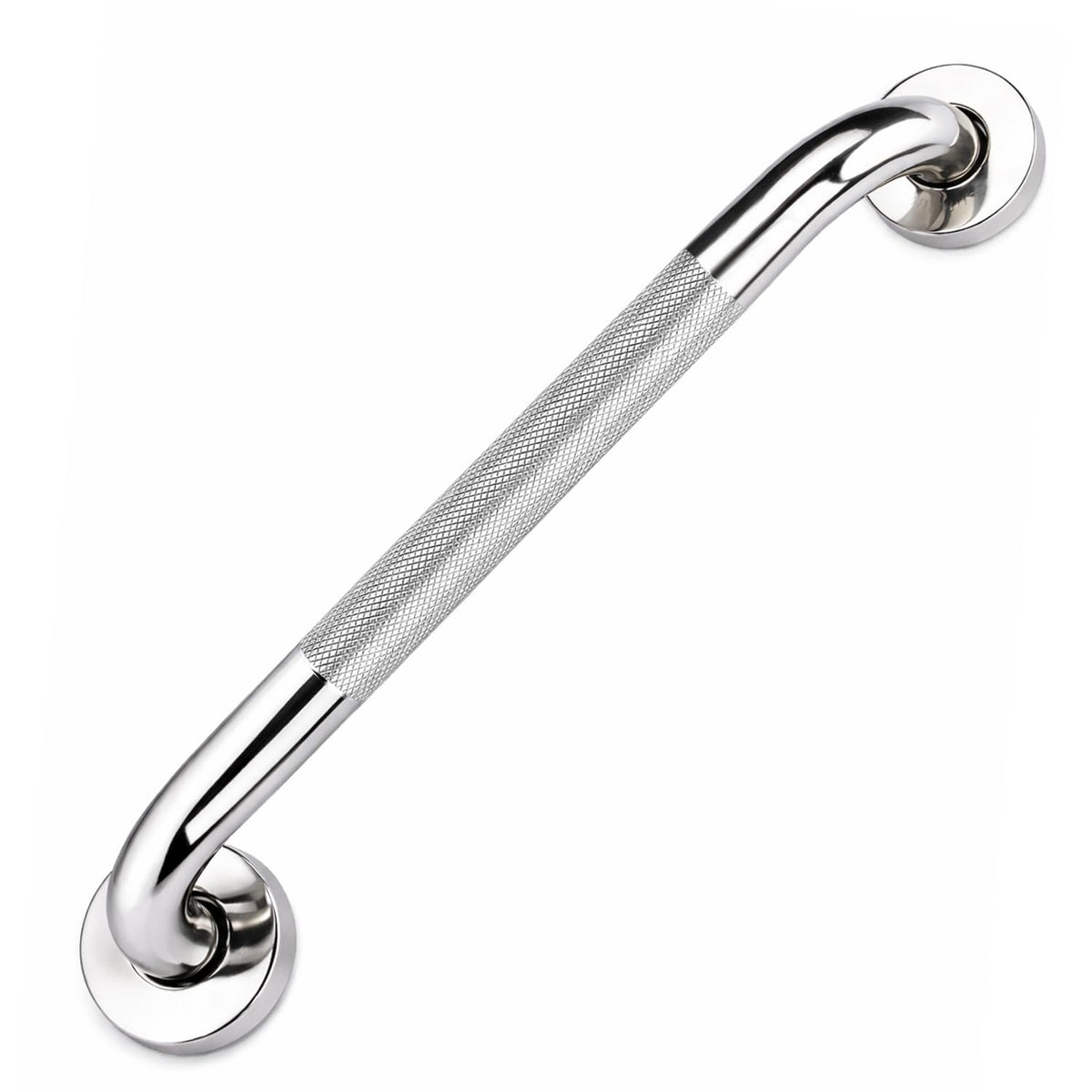 supregear Bathroom Grab Bar Rail, 304 Stainless Steel Non-Slip Bathroom Handle, Safety Handle, Indoor/Outdoor Auxiliary Handle for Kitchen Bedroom Bathtub, Shower and Steps, 10 inch
