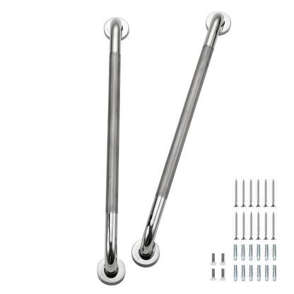 Grab Bars for Shower, 18 Inch Shower Handle, 2 Pack, Brushed Nickel