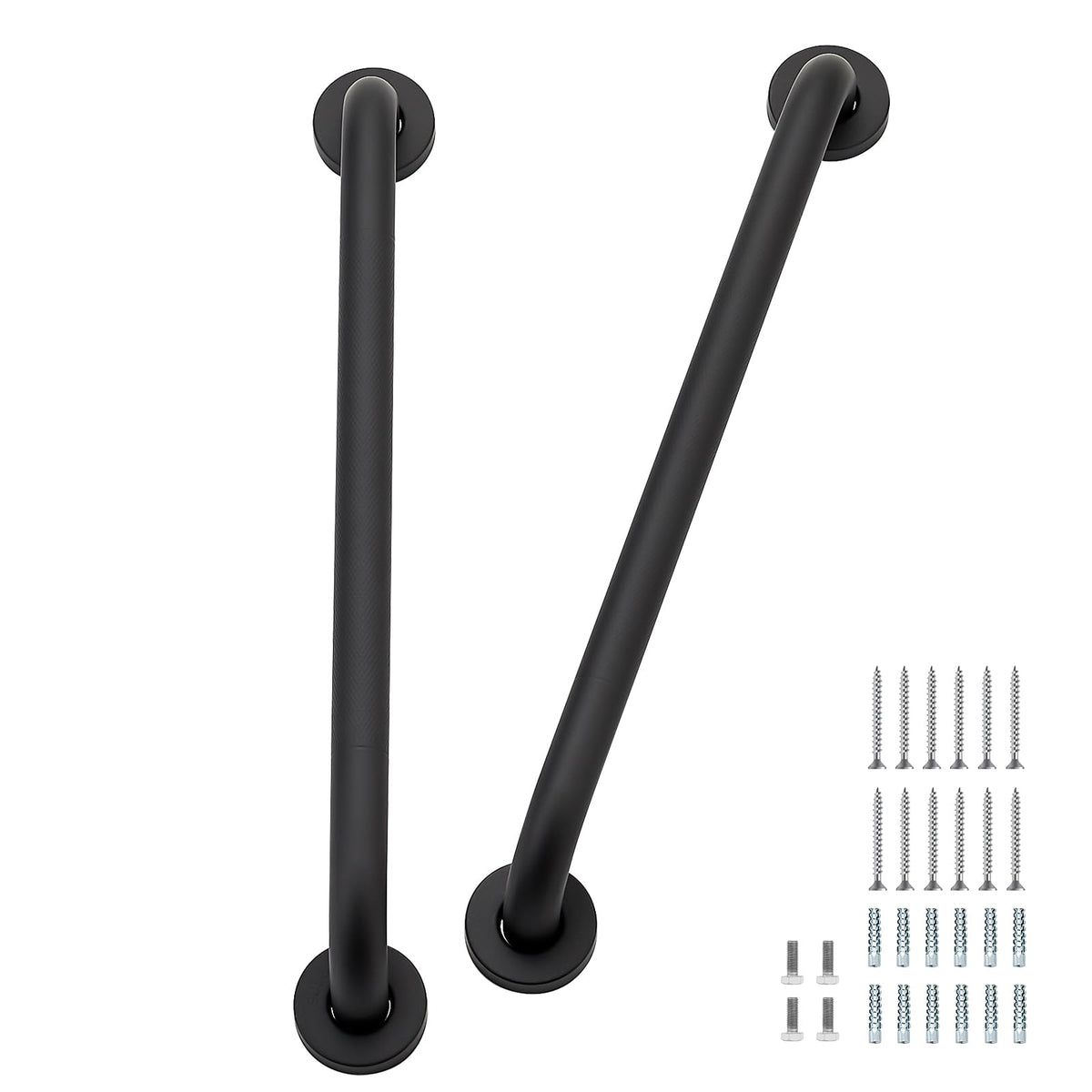 Grab Bars for Shower, 18 Inch Shower Handle, 2 Pack, Brushed Nickel