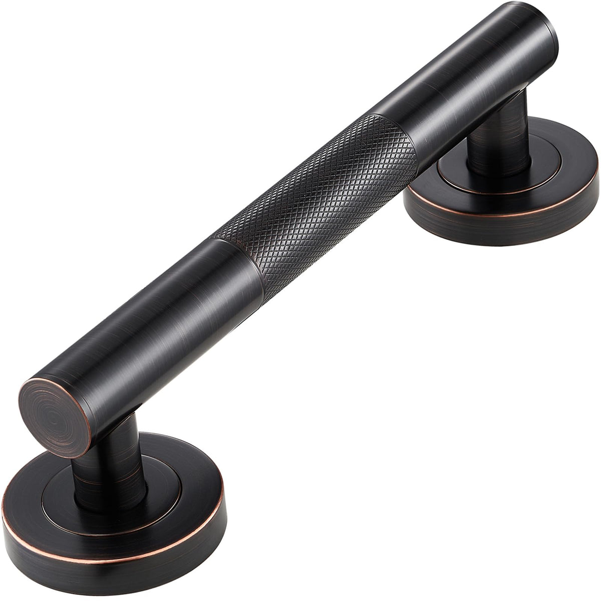 Lava Odoro Gold Shower Grab Bars, 12" Upgrade Anti-Slip Knurling Grab Bar