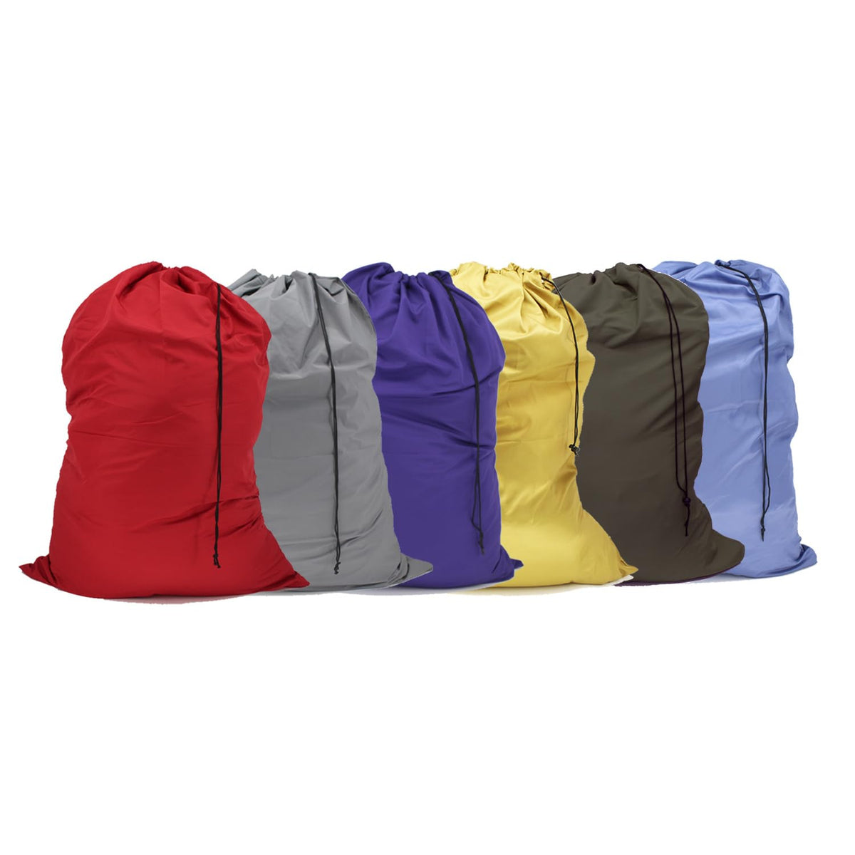 Extra Large Laundry Bag 30"x40", Varied Colors, 6 Pack