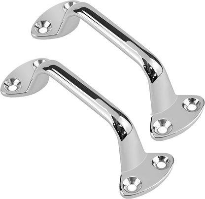 2Pcs 6 Inch Stainless Steel Grab Bars,Bathroom Safety Rail for Elderly