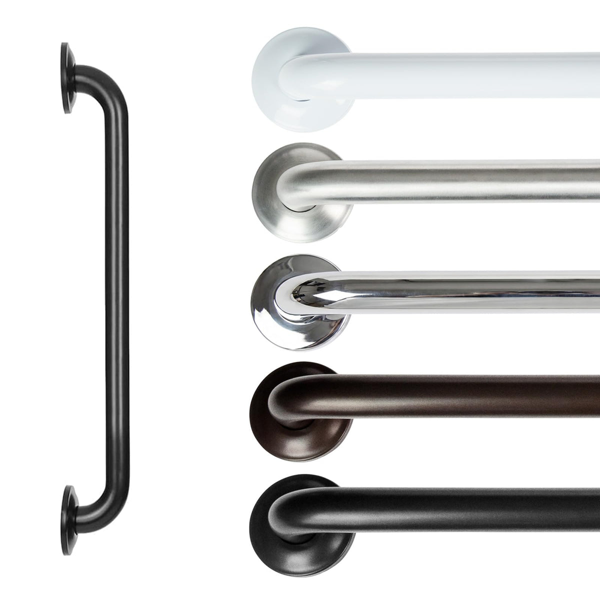Vive Grab Bar for Showers - Bathroom Antislip Handrail for Seniors/Elderly