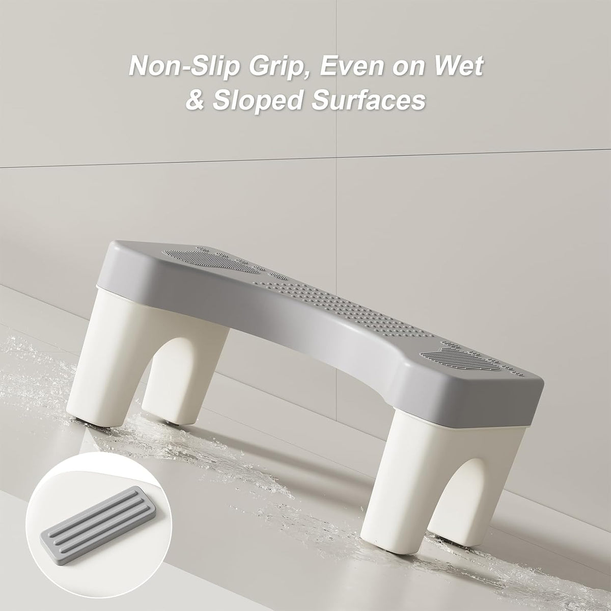 Squatting Potty for Adults, Toilet Squat Poop Stool for Bathroom Pooping