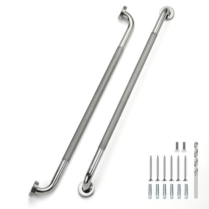 Grab Bars for Shower, 18 Inch Anti-Slip Shower Handle, Polished Nickel