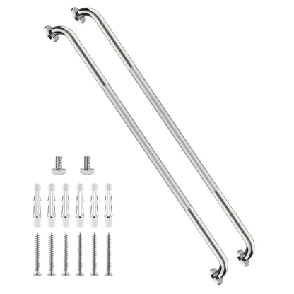 12 Inch Anti Slip Grab Bars for Wall, Munzong Stainless Steel Shower Bars