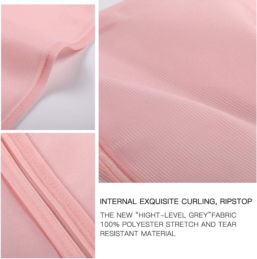 Kimmama Lingerie Bag for Washing Delicates, Pink Bra Bags for Laundry, 5pcs