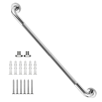 16 Inch Shower Grab Bars, 2 Pack Chrome Safety Bars 1.25" Dia