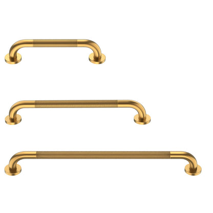 3 Pack Anti Slip Shower Grab Bar, Munzong 12" 16" 16" White Bathroom Bar