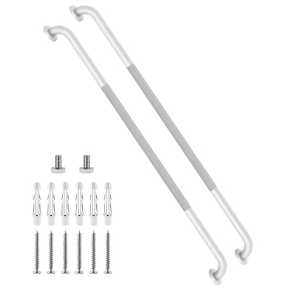 12 Inch Anti Slip Grab Bars for Wall, Munzong Stainless Steel Shower Bars