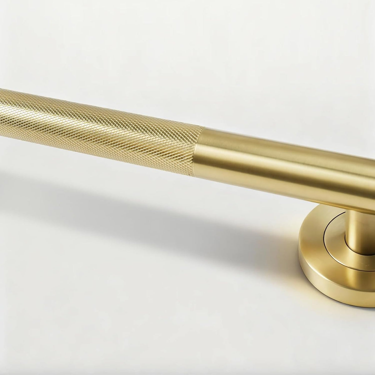Lava Odoro Gold Shower Grab Bars, 12" Upgrade Anti-Slip Knurling Grab Bar