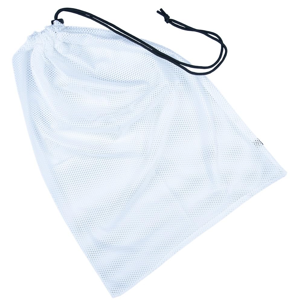 Golberg Mesh Bag - 12 x 18 Inches – Use for Laundry, Beach Days, & Even Camping (Black)
