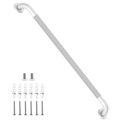 Shower Grab Bar 16 Inch, Brushed Nickel Bathroom Safety Grab Bar