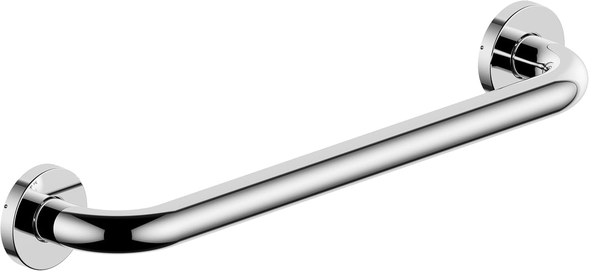 Polished Chrome 16 Inch Bathroom Grab Bar，1" Diameter 304 Stainless Steel