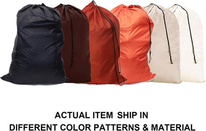 Extra Large Laundry Bag 30"x40", Varied Colors, 6 Pack