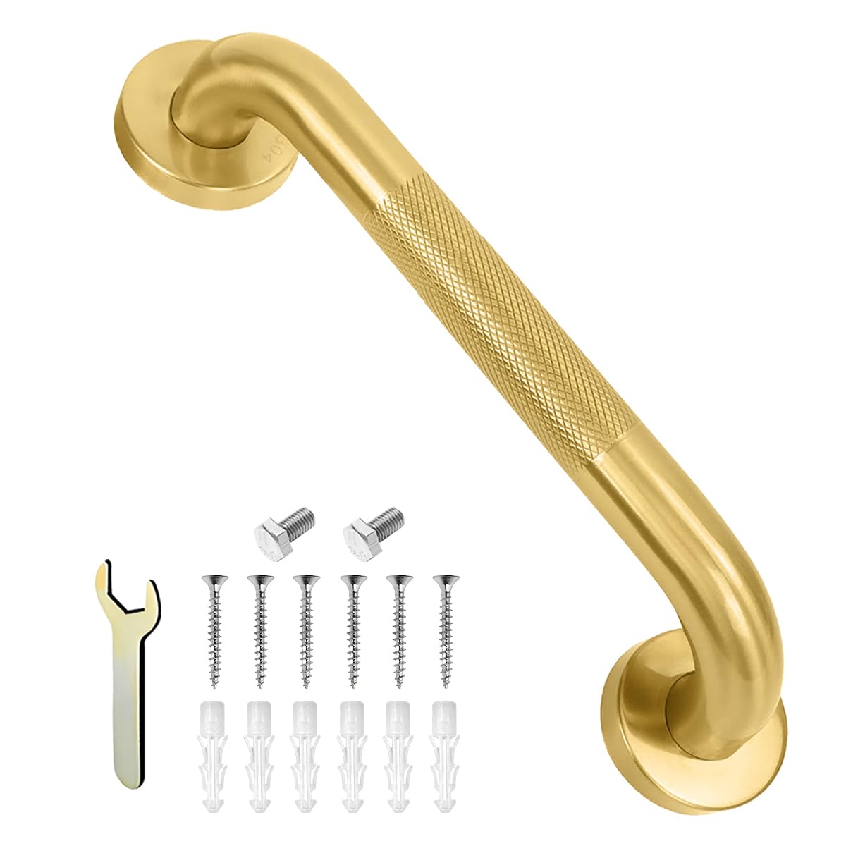 Grab Bars for Shower 16 Inch Bathroom Safety Bars for Seniors