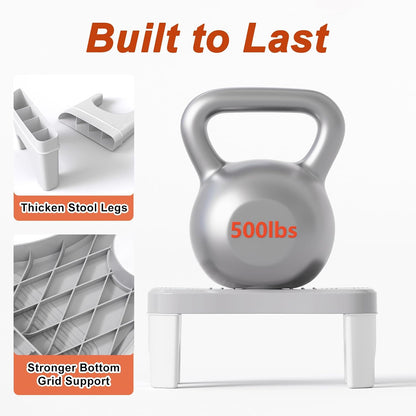 Squatting Toilet Stool, Poop Stool Squat Adult, 7" Potty Stool for Bathroom
