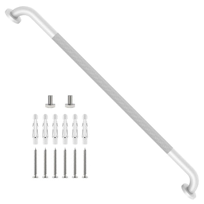Shower Grab Bar 16 Inch, Brushed Nickel Bathroom Safety Grab Bar