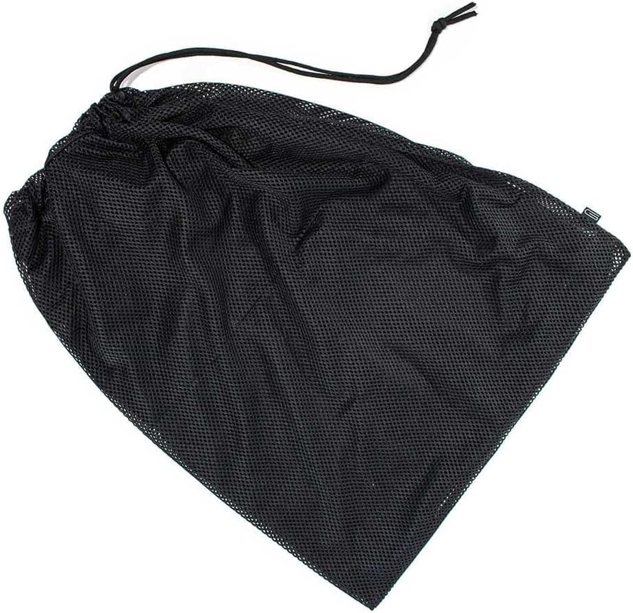 Golberg Mesh Bag - 12 x 18 Inches – Use for Laundry, Beach Days, & Even Camping (Black)