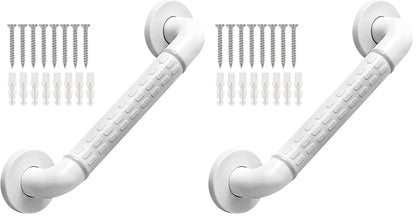 Grab Bars Anti Slip Shower Handle Bathroom Grab Bar Hand Rail Support Assist Bath Handles Bathroom Balance Bars for Handicap Elderly Injury