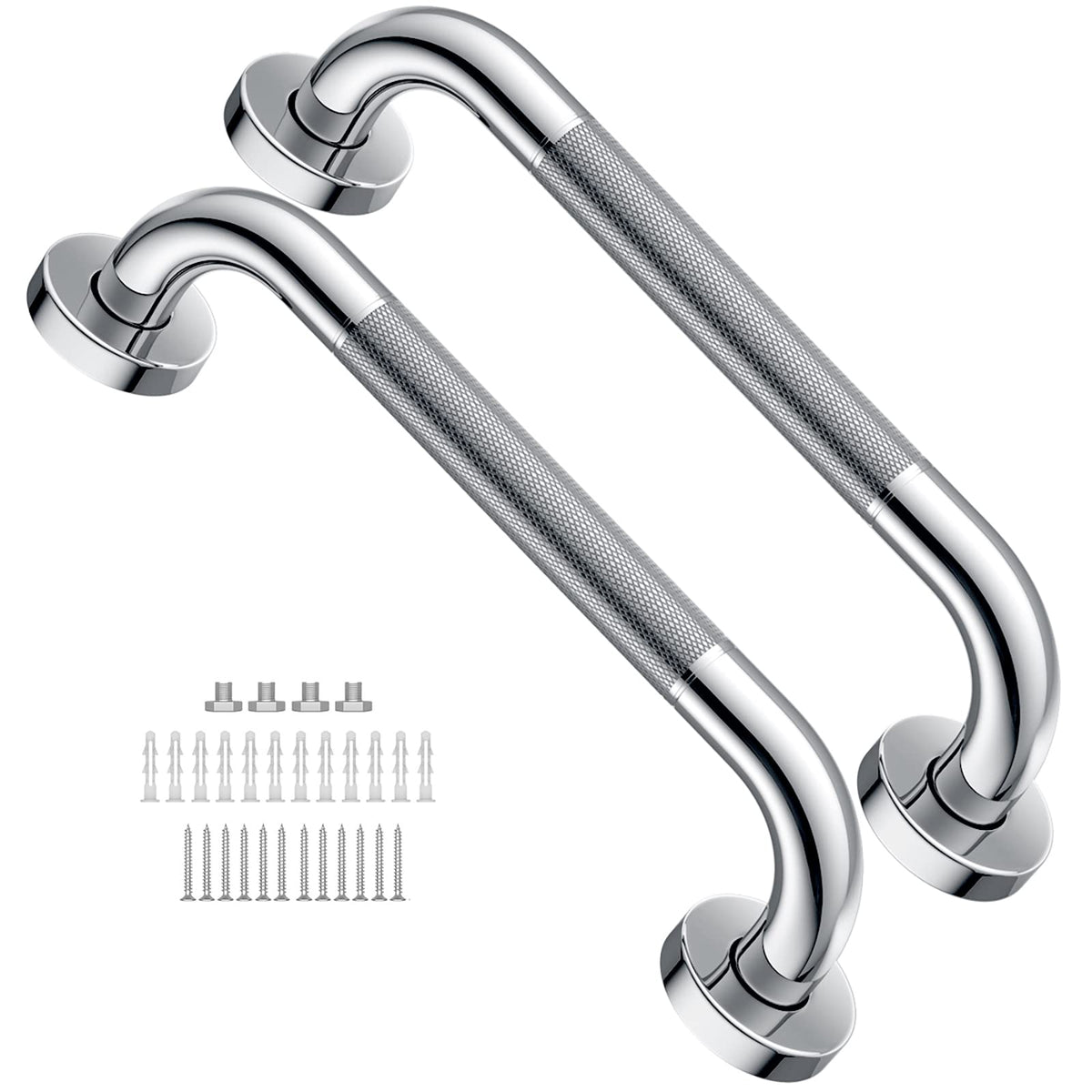 16 Inch Anti Slip Shower Grab Bar, Munzong Stainless Steel Support Handle