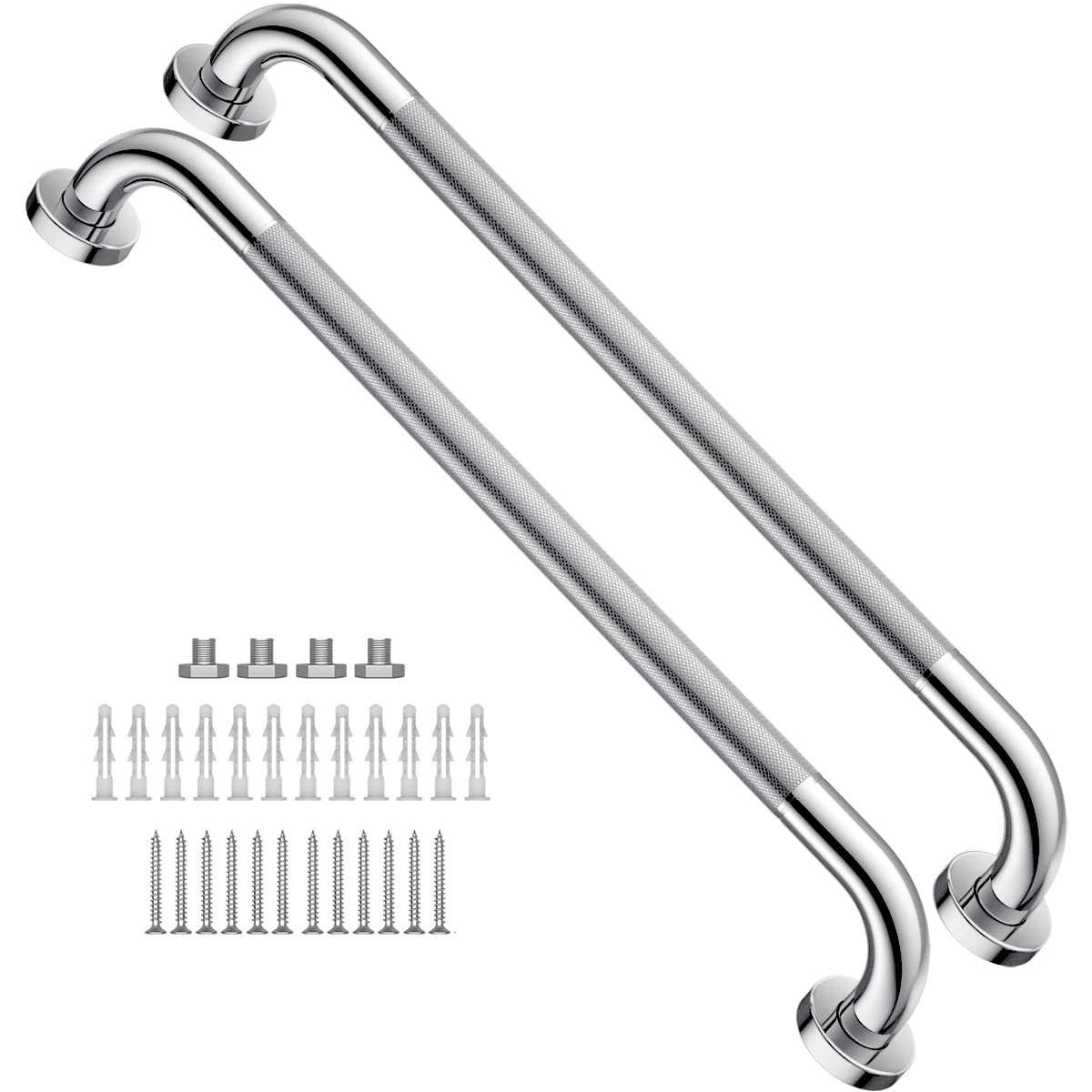 16 Inch Anti Slip Shower Grab Bar, Munzong Stainless Steel Support Handle