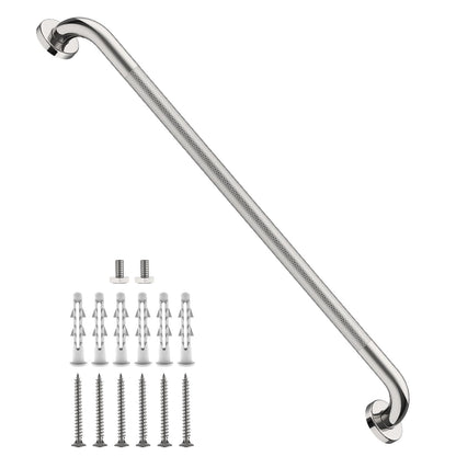12 Inch Anti Slip Grab Bars for Wall, Munzong Stainless Steel Shower Bars