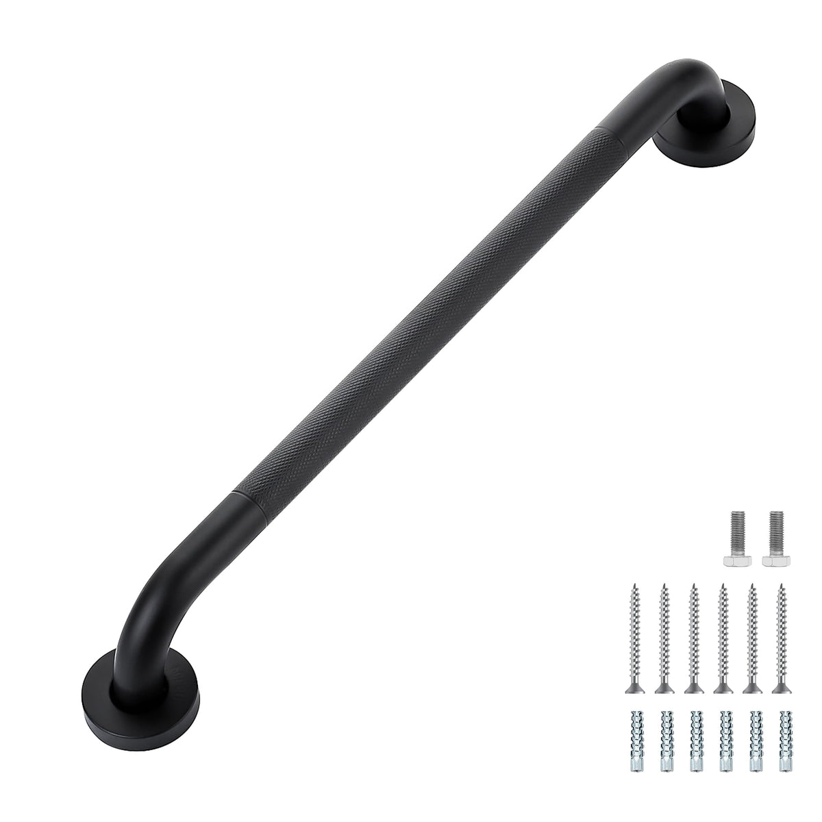 Grab Bars for Shower, 18 Inch Shower Handle, 2 Pack, Brushed Nickel