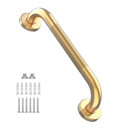 12 Inch Anti Slip Grab Bars for Wall, Munzong Stainless Steel Shower Bars