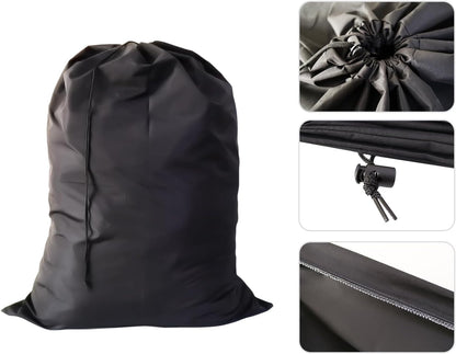 Extra Large Laundry Bag 30"x40", Black, 18 Pack