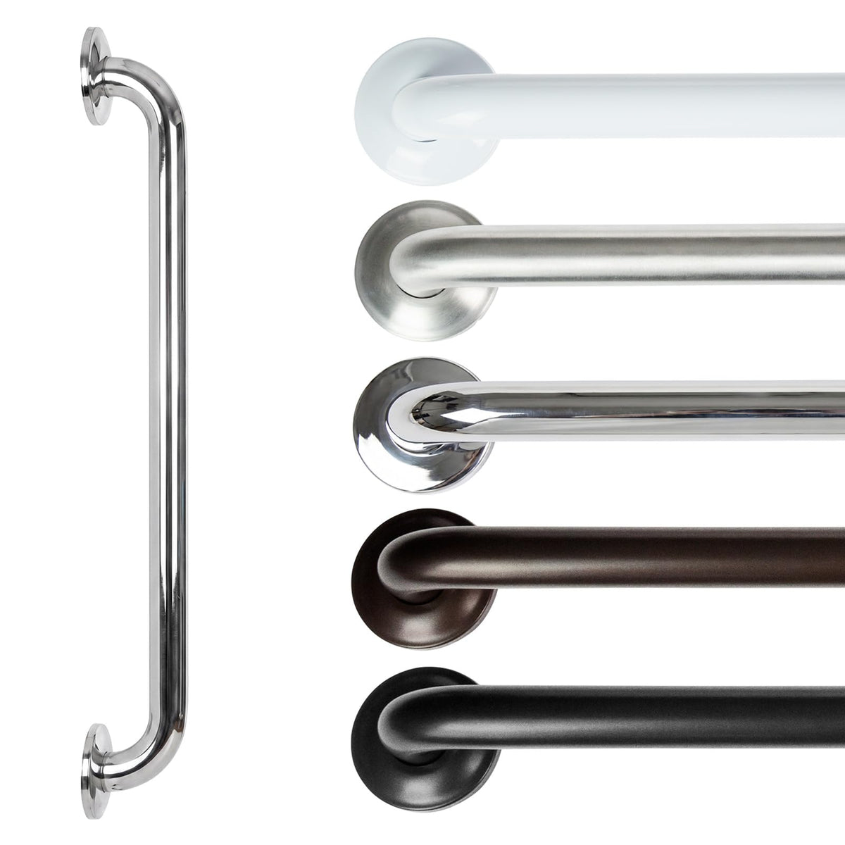 Vive Grab Bar for Showers - Bathroom Antislip Handrail for Seniors/Elderly