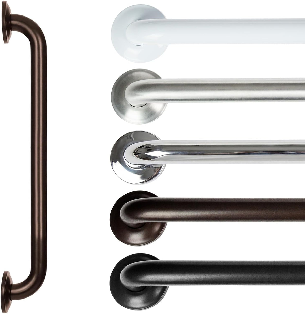 Vive Grab Bar for Showers - Bathroom Antislip Handrail for Seniors/Elderly
